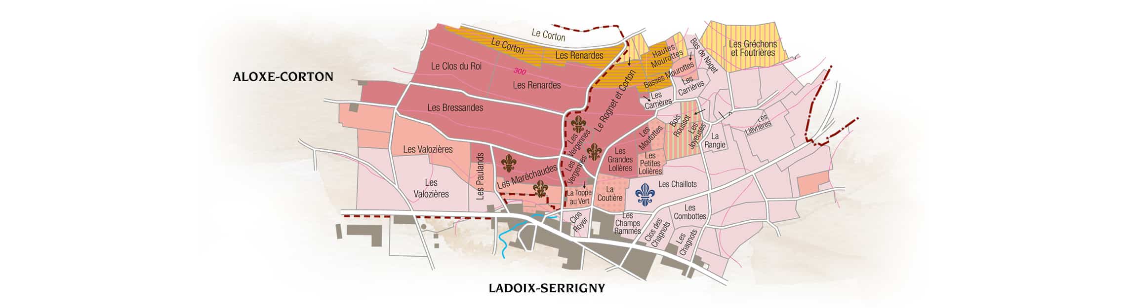 Carte Ladoix Les Chaillots