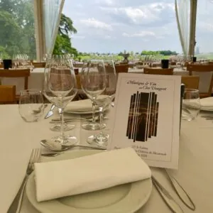 Table dressée de la Paulée Musicale